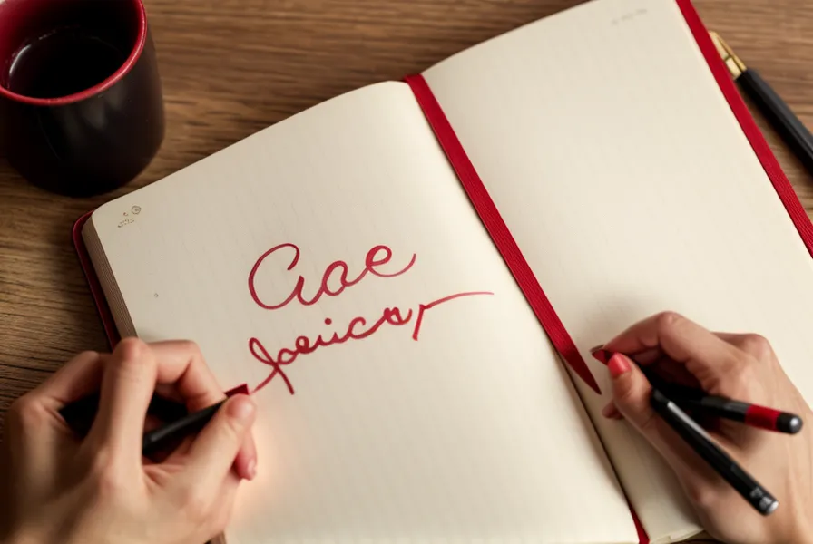 Primer plano de un cuaderno de japonés con correcciones de partículas gramaticales, aprendizaje de idiomas para adultos