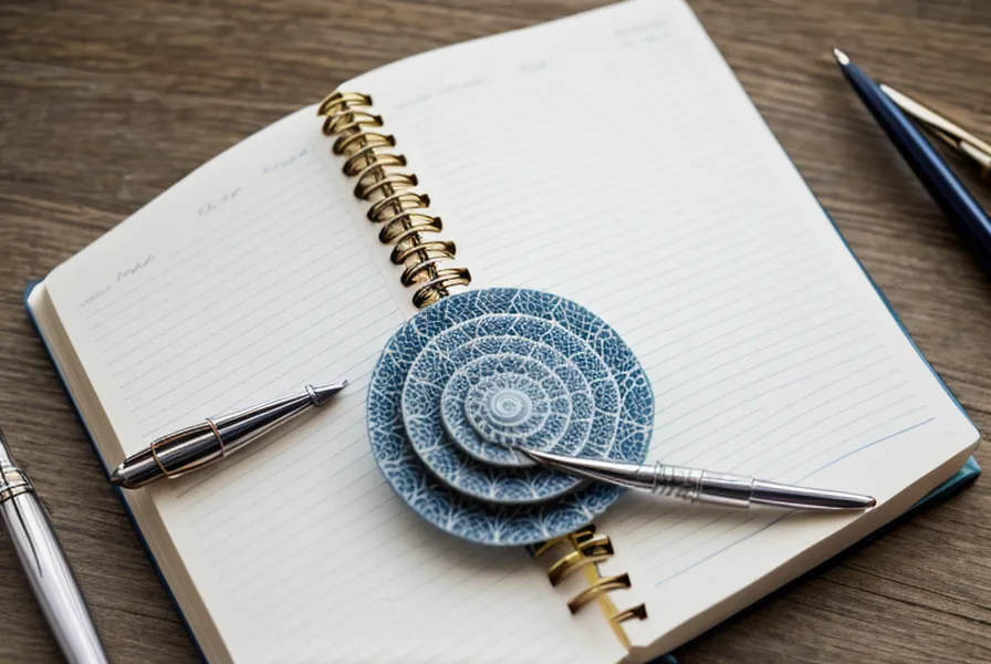 Cuaderno con las 24 letras del alfabeto Hangul escritas a mano